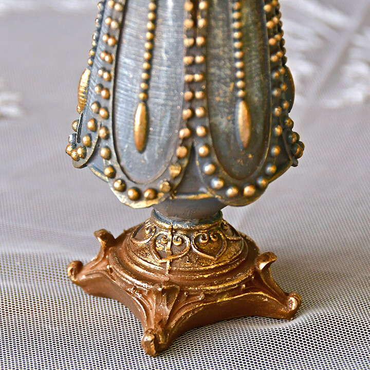 アンティークデコツリー|ヴィンテージブルー|H24.5cm