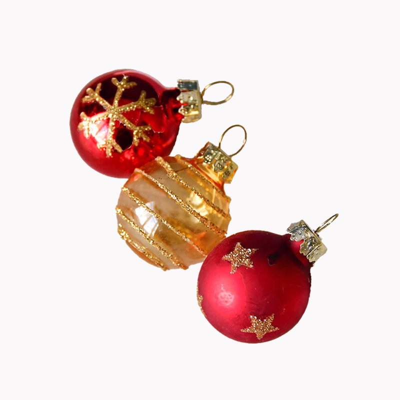 ミニデコガラスボールセット(9個入り)