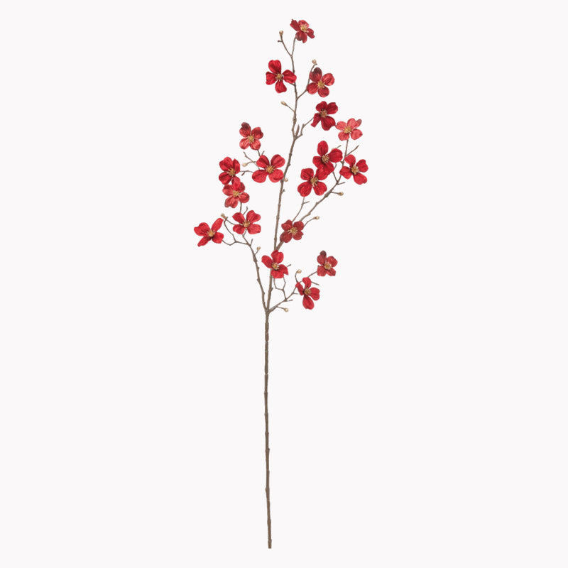 アスカの造花、赤いドッグウッド(ハナミズキ)