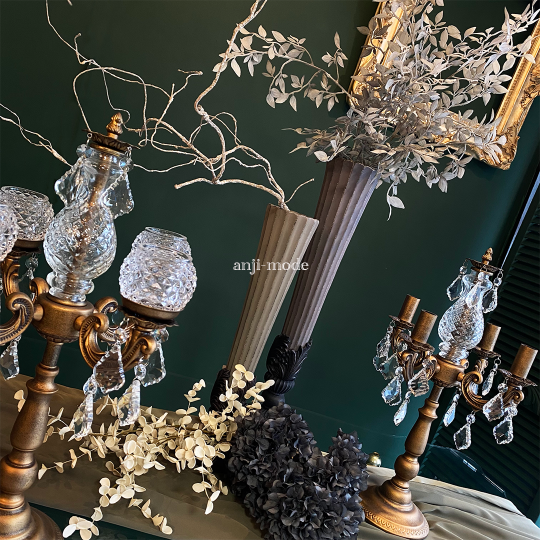 アンティーク調キャンドルスタンド|4灯|Aタイプ