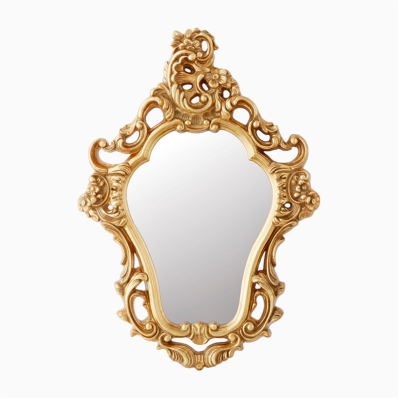 壁掛けミラー 鏡 ゴールド 円形 ロココ エレガント クラシック 43201WM 壁掛けミラー 鏡 ゴールド 円形 ロココ エレガント クラシック 43201WM