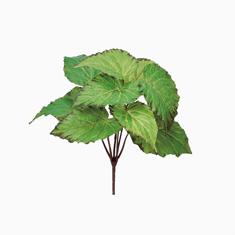 ブッシュタイプのベゴニア、アスカの造花。