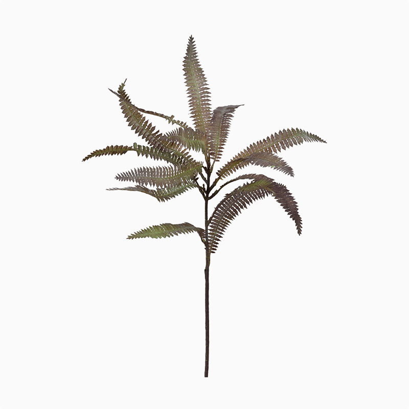 くすみカラーのシダ、アスカの造花。