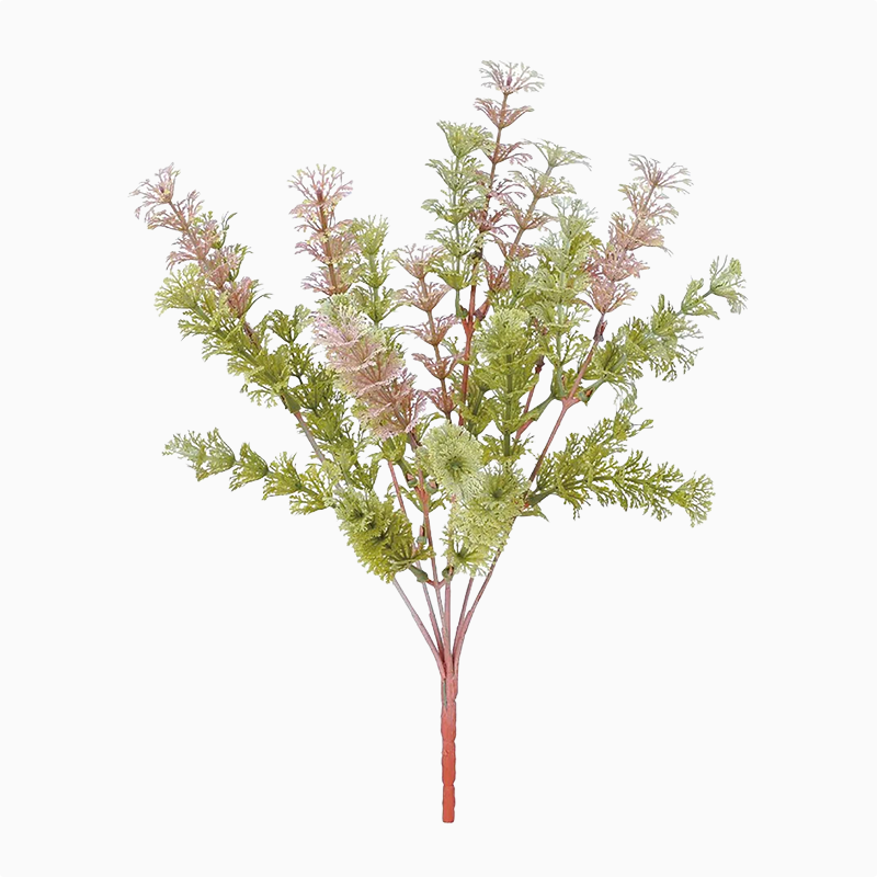 羽衣藻のブッシュ、アスカの造花。