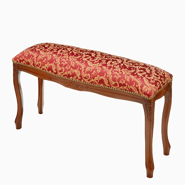 Lサイズ、アラベスク柄のイタリア製スツール。