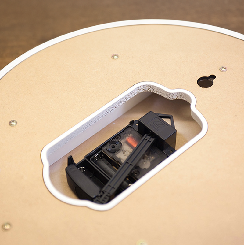 壁掛け時計|ペンデュラムクロック|ヴェルサイユ|ホワイト(H55×W32cm)