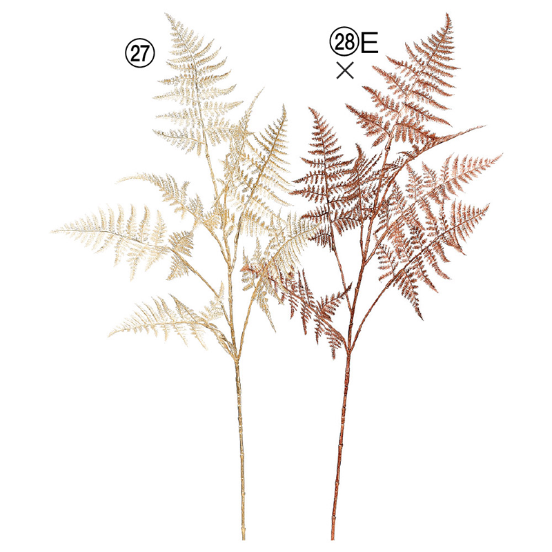 アーティフィシャルフラワー 造花 フラワーアレンジメント ラメ グリッター キラキラ アスパラガスファーン クリスマスフラワー