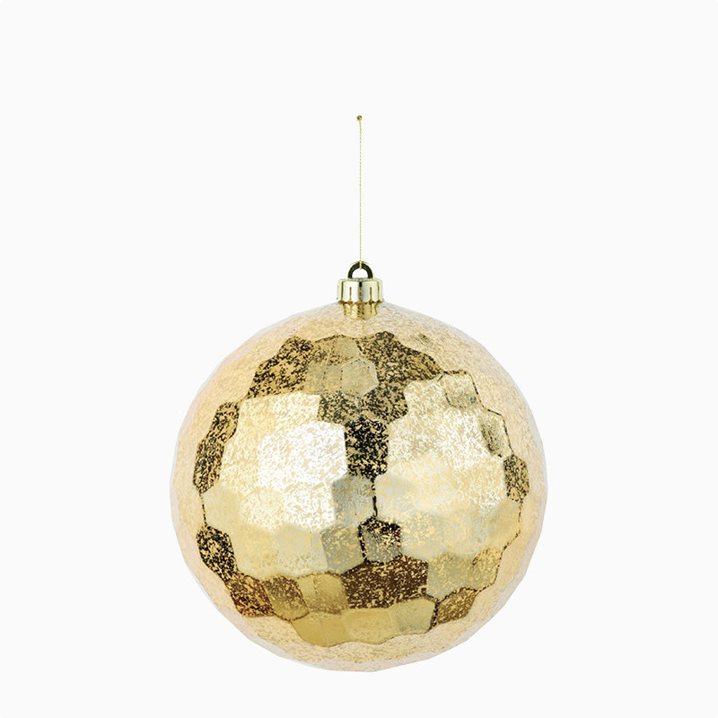 ミラーボールのような大きめのオーナメント。