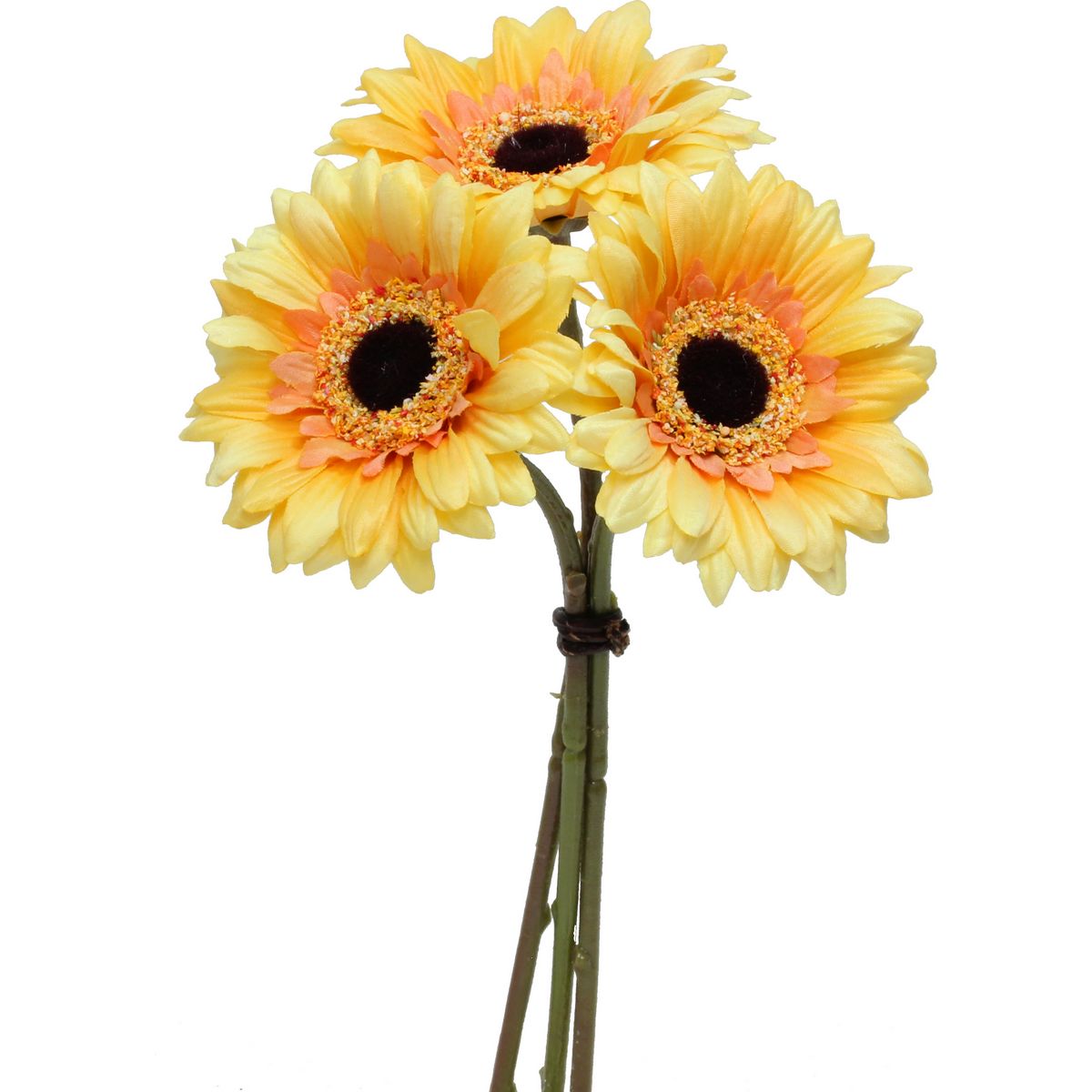 ガーベラ　イエロー　黄色い花　明るい花　アーティフィシャルフラワー  造花
