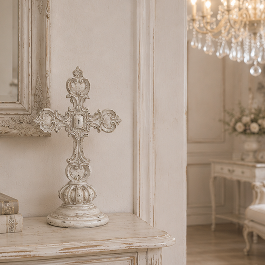 anteique-cross-interior-decor-white