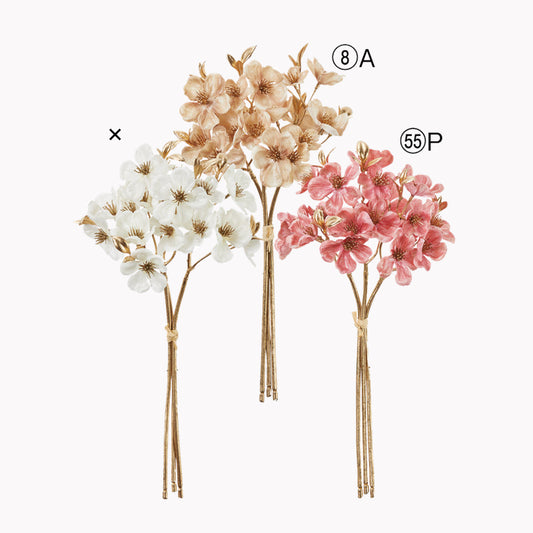 アスカの桜の造花、シャイニーブロッサムバンチ。