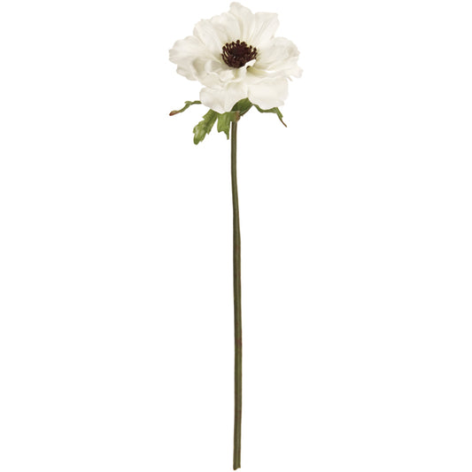 アネモネ　白い花　アーティフィシャルフラワー　造花