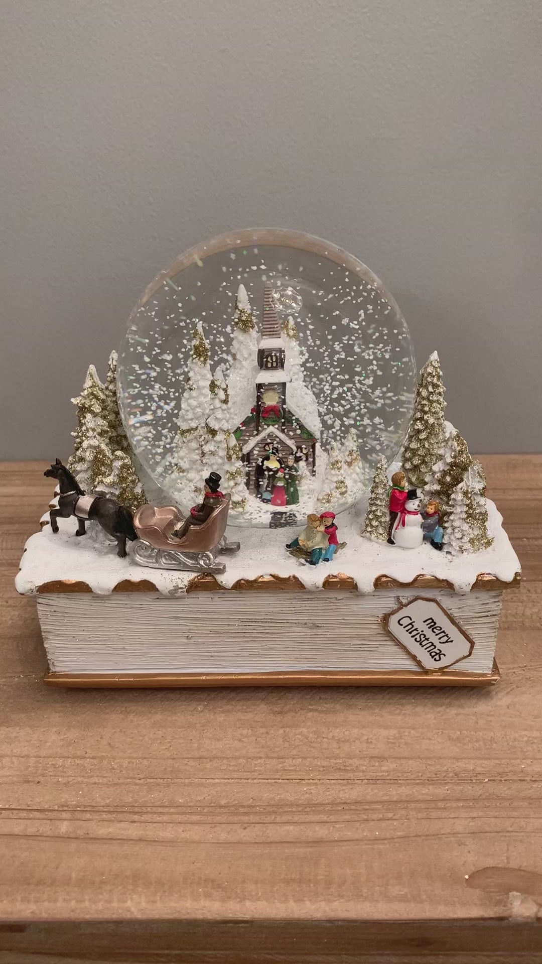 動画あり】スノードームオルゴール – anji